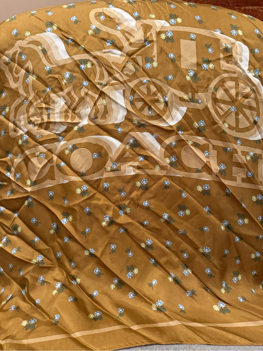 Coach Silk Scarf